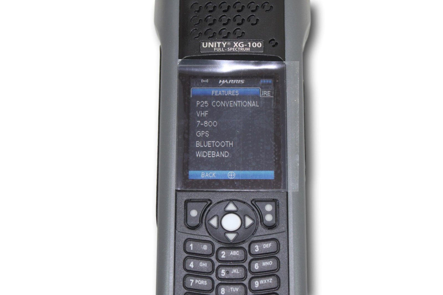 Harris UNITY XG-100P Dual Band (VHF & 700/800MHz) Portable Radio (P25)