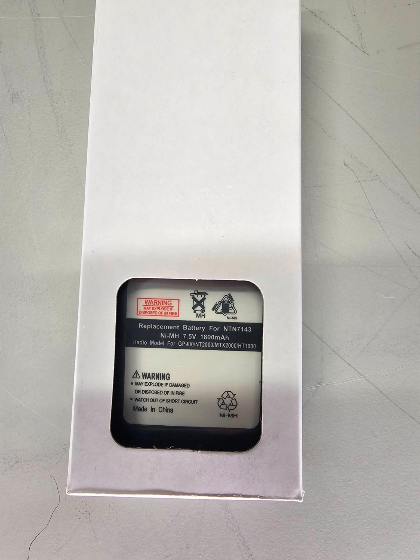 Motorola Battery NTN7143 1200 mAh NI-MH HT1000