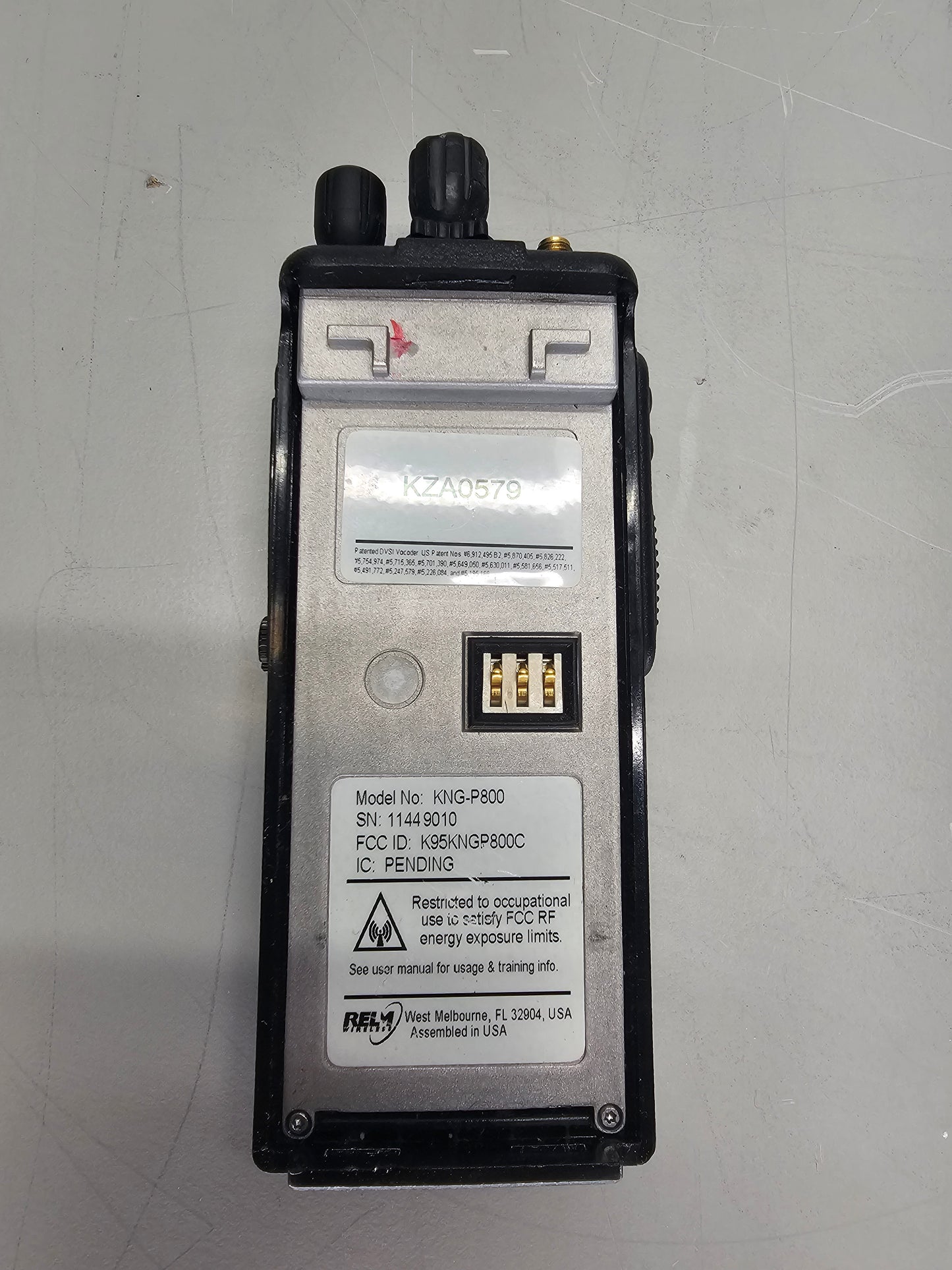 Bendix King Portable KNG-P800 700/800 MHz 5000ch 3W P25