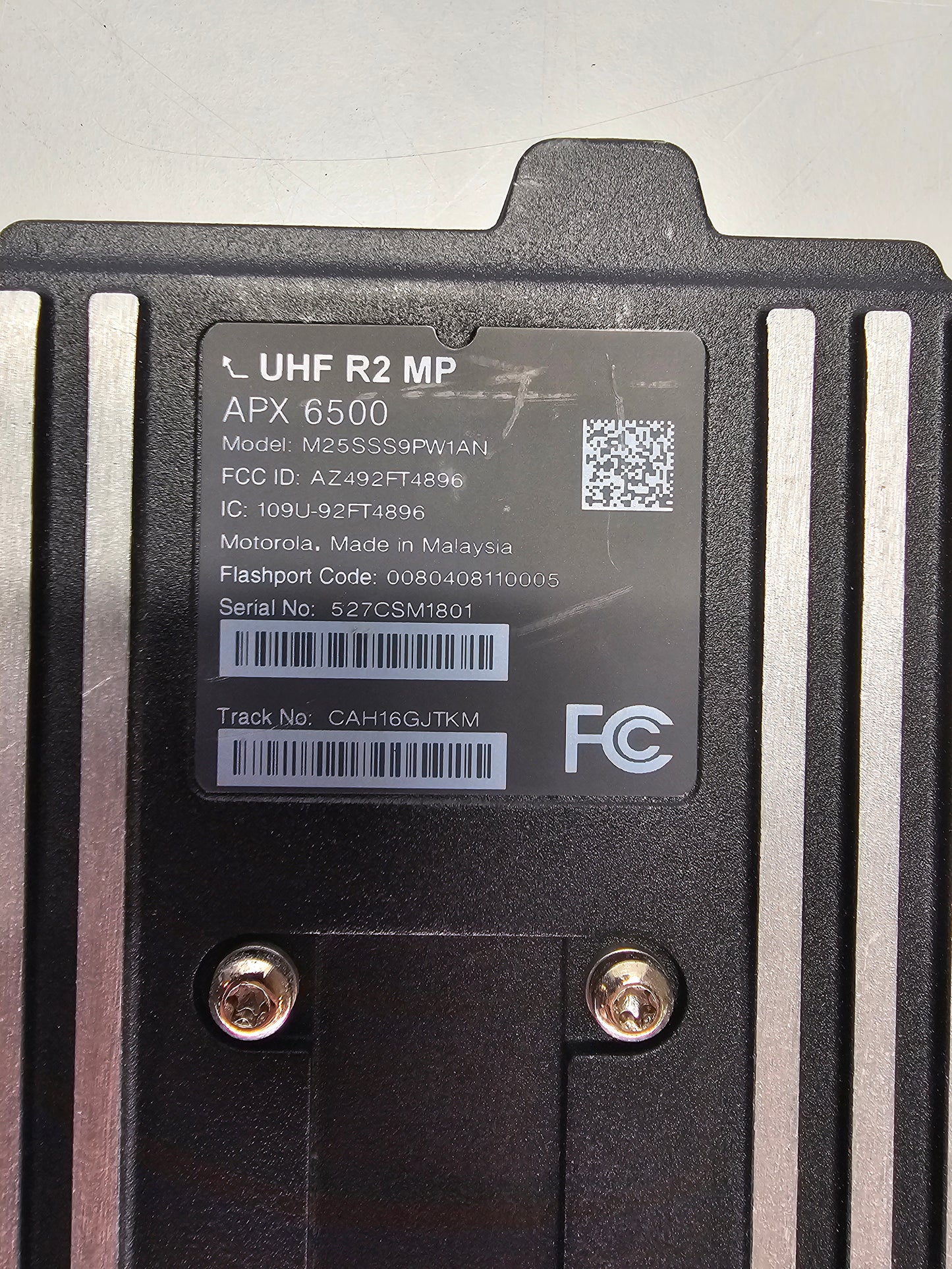 Motorola Mobile APX6500 UHF R2 450-520 Mhz 1000ch 45W