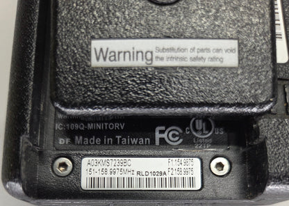 Motorola Pager Minitor V VHF 151-159 Mhz 2ch Non Stored Voice