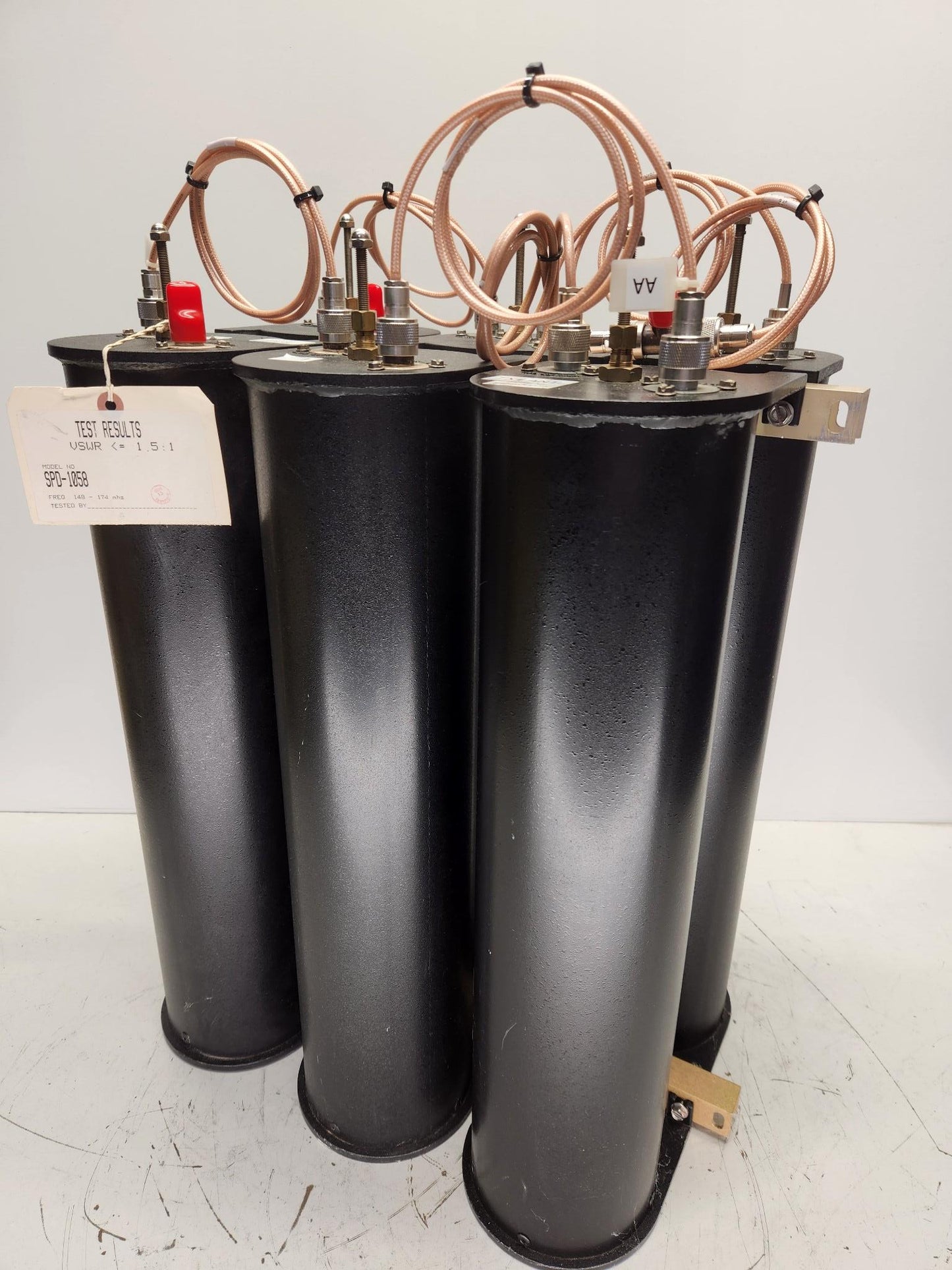 dB Spectra VHF 6-Cavity Bandpass Duplexer (148-174 MHz)   Works on 2 MHz public