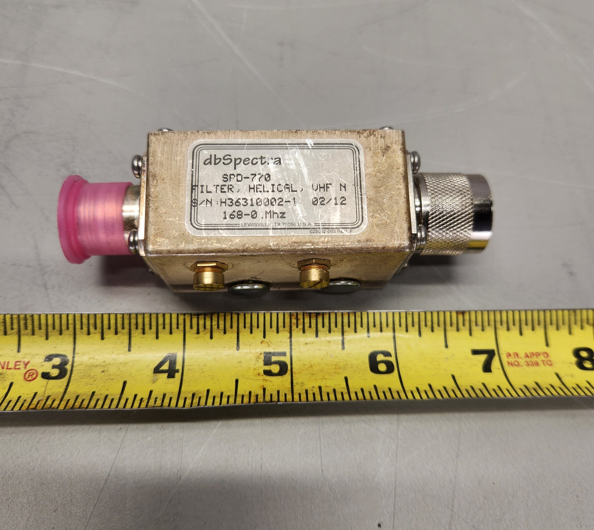 dbSpectra SPD-770 (144-174 MHz) Helical Filter