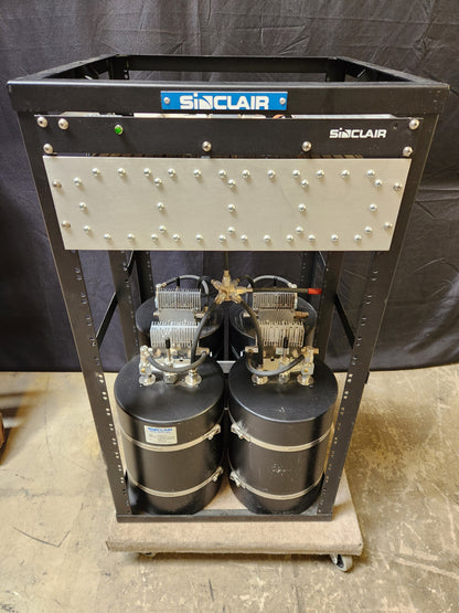 SINCLAIR CT4-450F 4CH UHF 10” Cavity COMBINER W/ WINDOW FILTER AND RX MULTICOUPLER  406-512 MHz