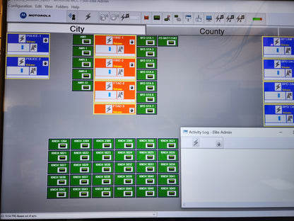 MCC7500 VPM Console with Monitor B1911A