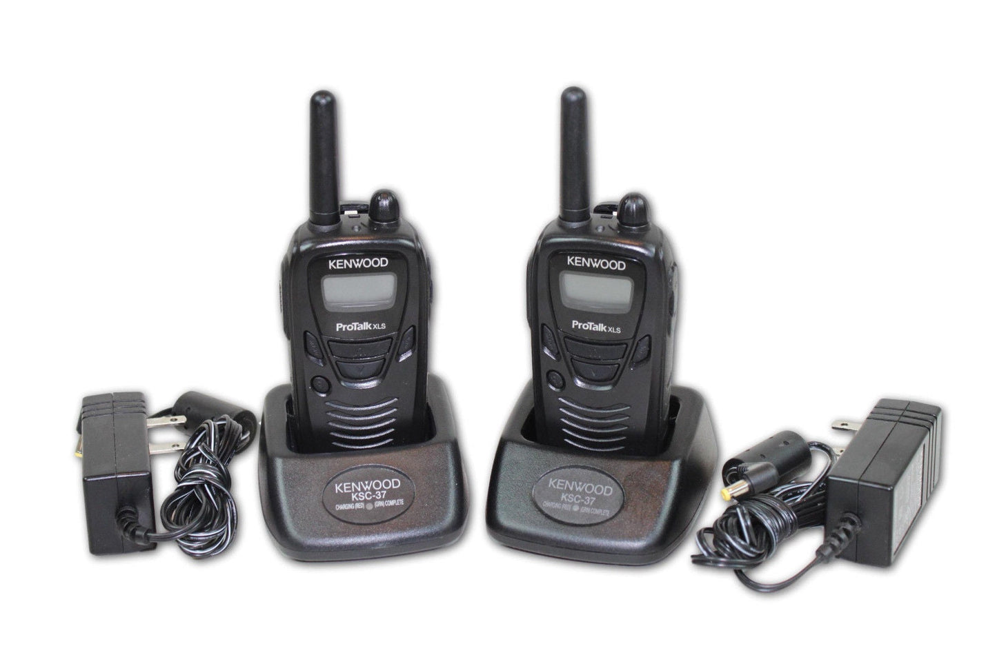 (2) Kenwood TK-3230 XLS Ver 2.0 UHF 1.5W 6 Ch Portable Radios