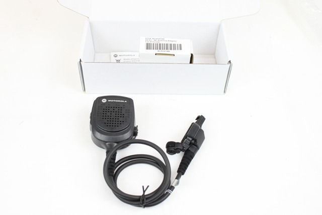 Motorola Public Safety Mic RMN5072B w/RF Adapter XTS2500 XTS1500 30" Cord (NEW)