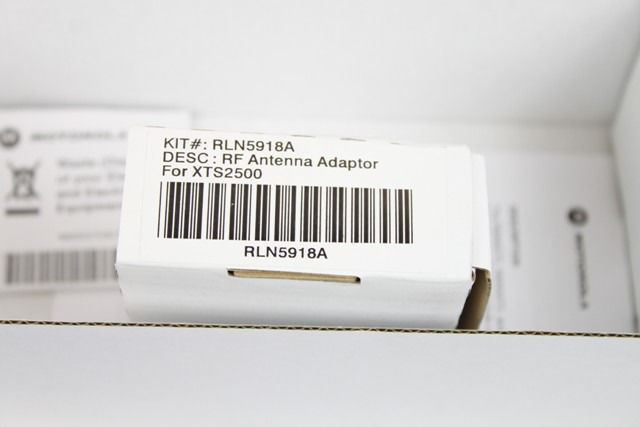 Motorola Public Safety Mic RMN5072B w/RF Adapter XTS2500 XTS1500 30" Cord (NEW)