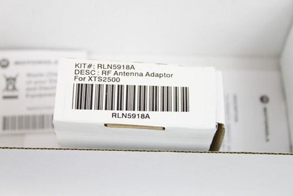Motorola Public Safety Mic RMN5072B w/RF Adapter XTS2500 XTS1500 30" Cord (NEW)