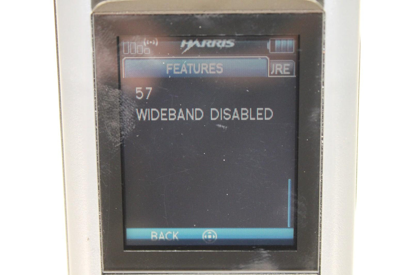 Harris UNITY XG-100P Tri-Band PHASE 2 P25 Trunking/Conv Radio & Battery ONLY