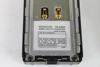 Kenwood TK5400 TK-5400 800 Mhz P25 Digital 512 Channels