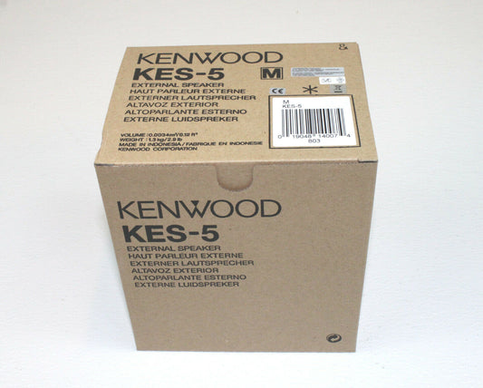 Kenwood KES-5 40 Watt External Mobile Speaker, 4 Ohms NEW