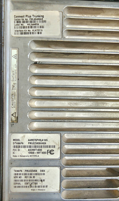 Motorola XPR4550 UHF (403-470MHz) Mobile Radio CONNECT PLUS (40W)