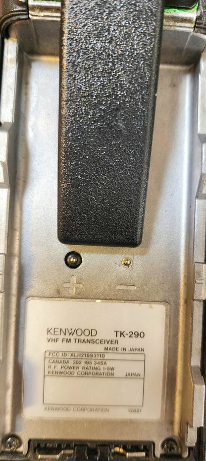 Kenwood TK290 TK-290 VHF 136-174 MHz 160 Channel 5 Watt (Portable Radio)