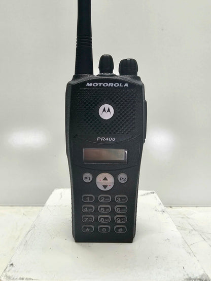 Motorola PR400 VHF Radio 64 CH 146-174 Display-Full Keypad AAH65KDH9AA4AN