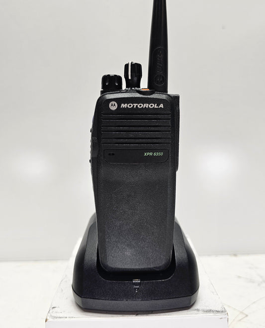 Motorola XPR6350 XPR 6350 TRBO 403-470 MHz 32 Channel 4 Watt (Complete Kit)