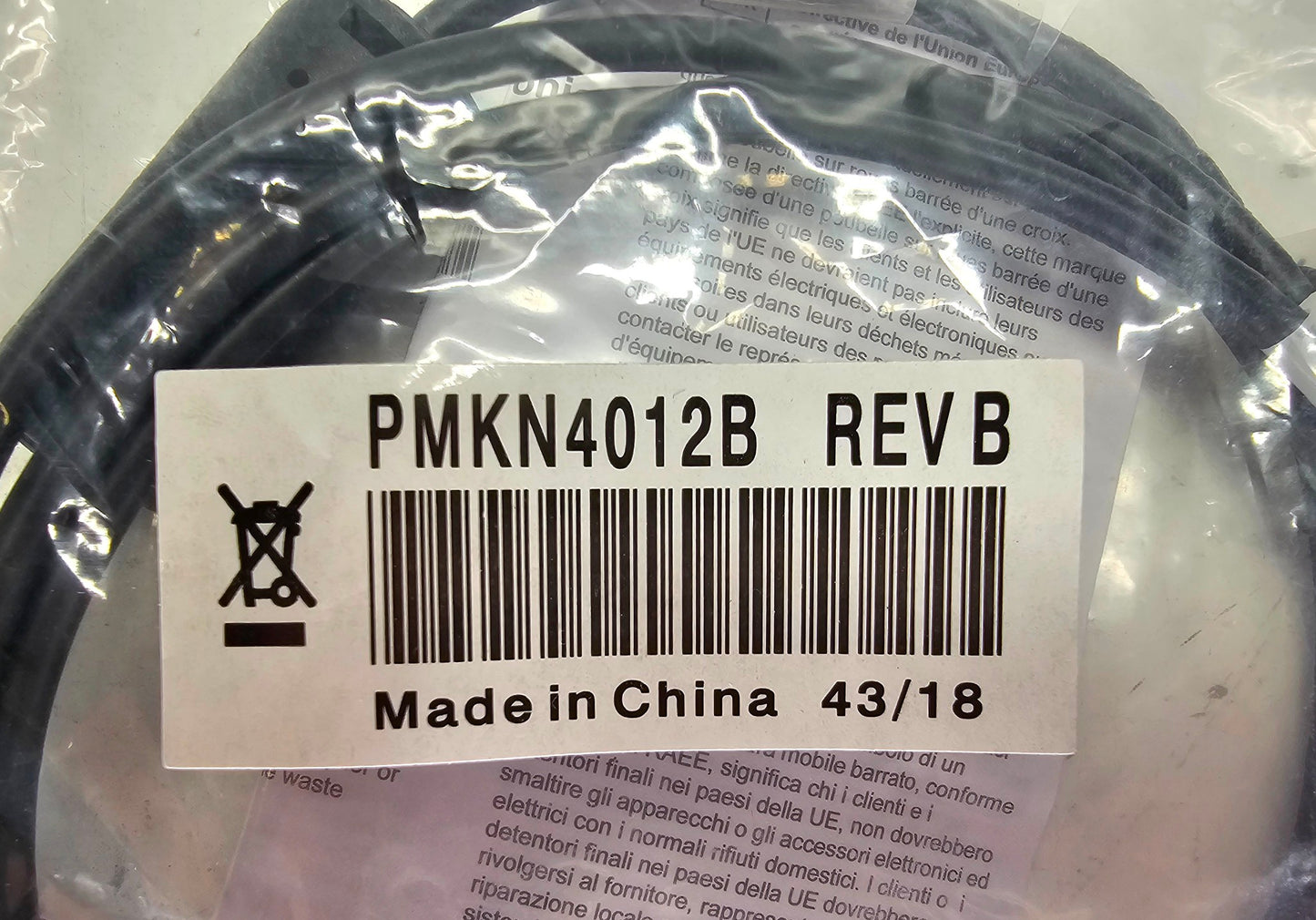 NEW Motorola OEM USB Programming Cable PMKN4012B MotoTRBO XPR6550 XPR7550 APX