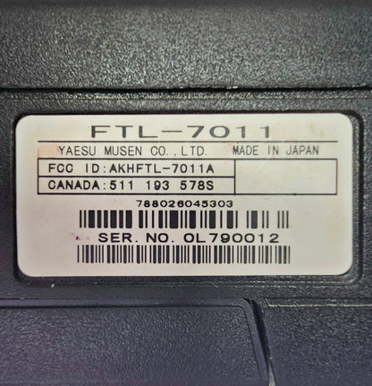 Vertex FTL8011 FTL-8011 UHF 400-440 MHz 4 Channel 25 Watt (Complete Kit)