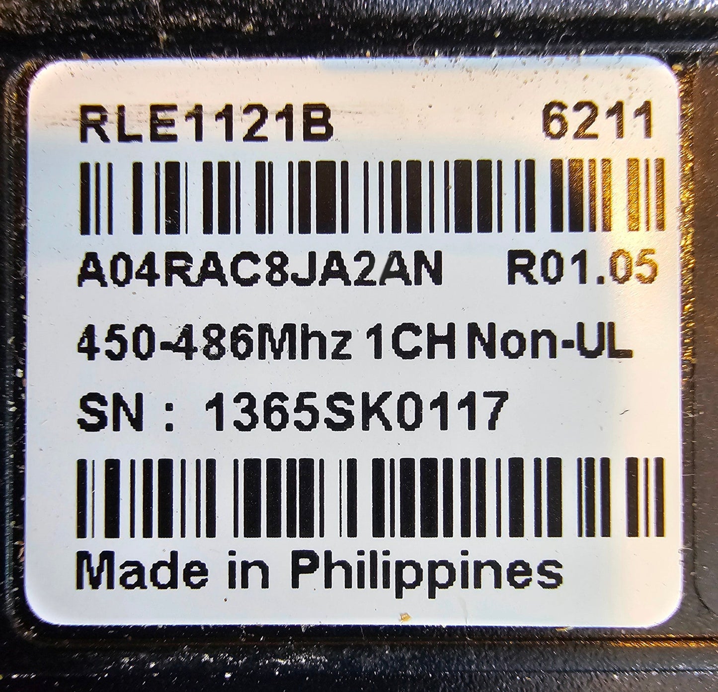 Motorola Minitor VI 6 UHF Pager 450-486 MHz 1 Channel Non UL