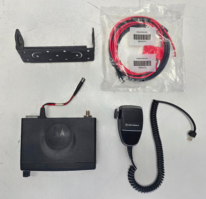 Motorola PM400 VHF 146-174 MHz 64 Channel 50 Watt Mobile Radio (Complete Kit)