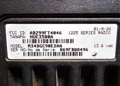 Motorola M1225 UHF 450-470 MHz 4 Channel 25 Watt (Complete Kit)