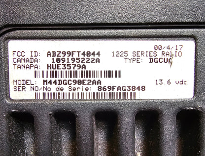Motorola M1225 UHF 450-470 MHz 4 Channel 40 Watt (Complete Kit)