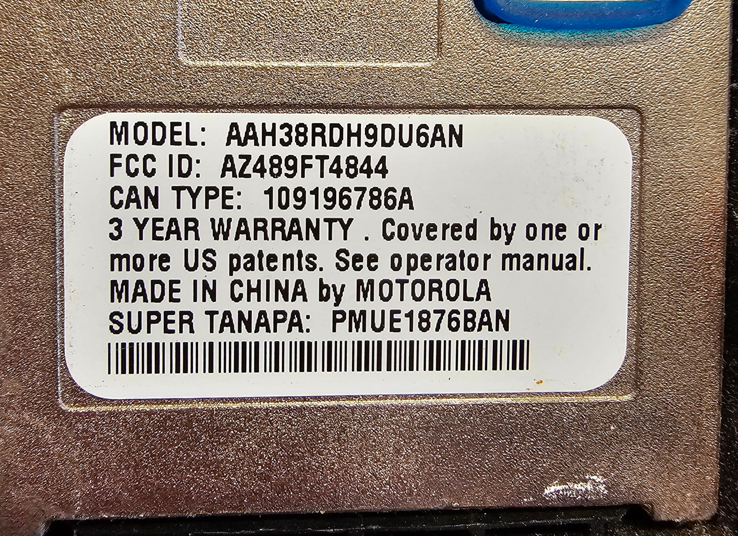 Motorola EX600 XLS UHF 403-470 MHz 160 Channel 4 Watt (Complete Kit)