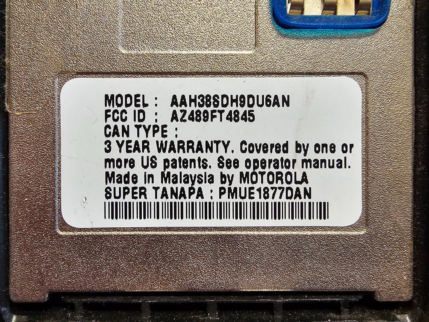 Motorola EX600 XLS UHF 450-520 MHz 160 Channel 4 Watt (Complete Kit)