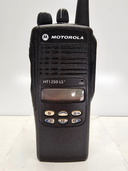 Motorola HT1250 LS+ UHF 403-470 MHz 16 Channel 4 Watt Limited Keypad