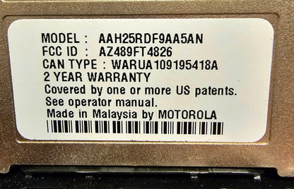 Motorola HT1250 UHF 403-470 MHz 128 Channel 4 Watt Limited Keypad (Complete Kit)