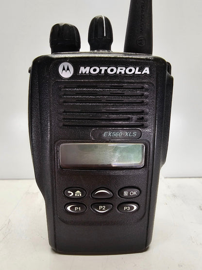 Motorola EX560 XLS UHF 450-520 MHz 160 Channel 4 Watt (Complete Kit)