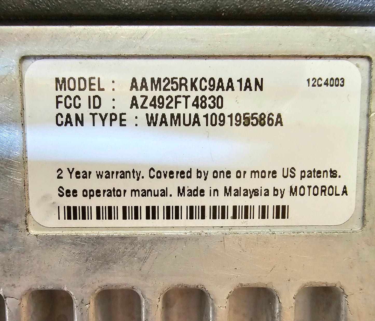 Motorola CDM750 UHF 403-470 MHz 4 Channel 40 Watt (Complete Kit)