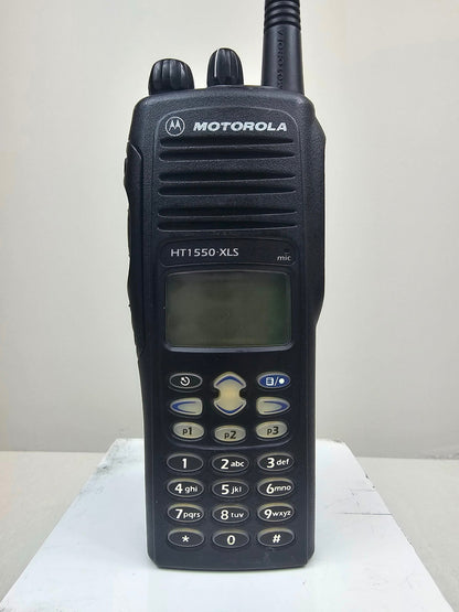 Motorola HT1550 XLS VHF 136-174 MHz 160 Channel 5 Watt FPP (Complete Kit)