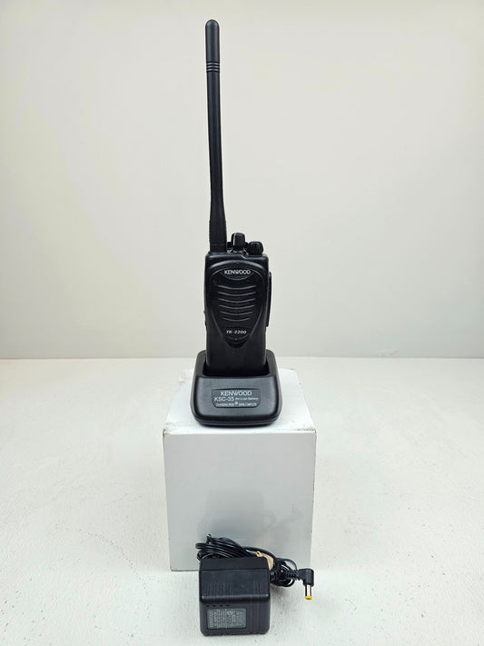 Kenwood TK2200 TK-2200 VHF 150-174 MHz 2 Watt 2 Channel Portable Radio