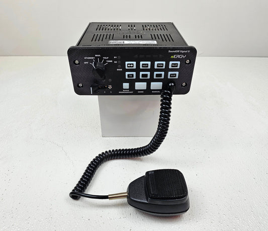 SoundOff Signal nERGY 400 Series Multi Function Siren with Knob Control