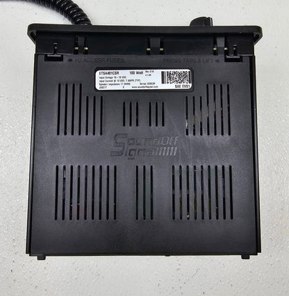 SoundOff Signal nERGY 400 Series Multi Function Siren with Knob Control