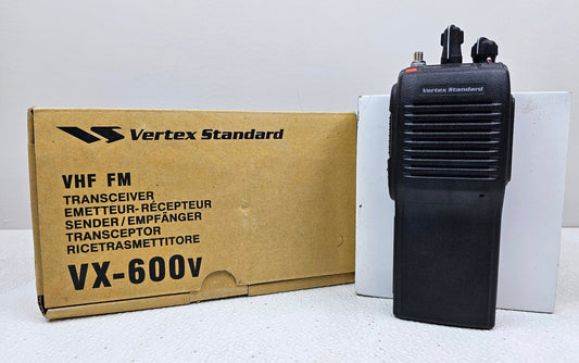 (NEW) Vertex VX-600 VX600 VHF 148-174 MHz 48 Channel 5 Watt Portable Radio