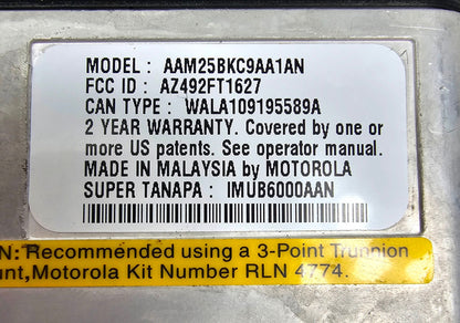 Motorola CDM750 Lowband 29-36 MHz 4 Channel 60 Watt Mobile Radio