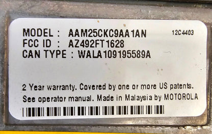 Motorola CDM750 Lowband 36-42 MHz 4 Channel 60 Watt Mobile Radio