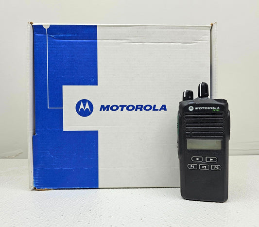 NEW Motorola CP185 UHF 435-480 MHz 16 Channels 4 Watt (Complete Kit)