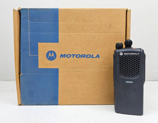 NEW Motorola PR860 VHF 136-174 MHz 16 Channel 5 Watt Portable Radio