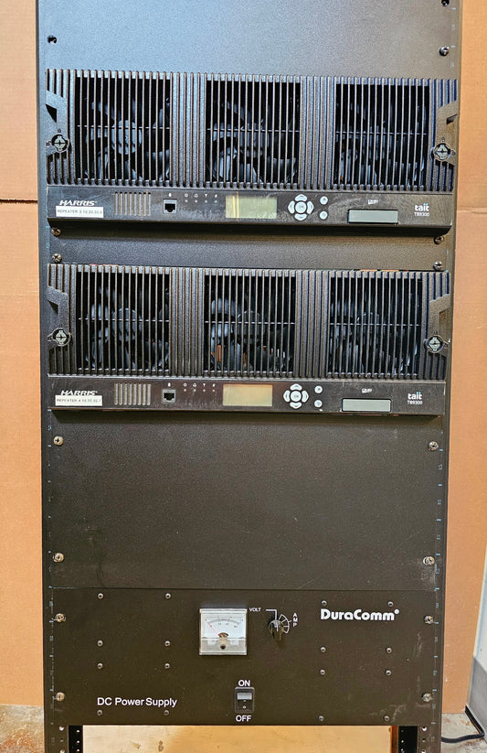 4 Harris Tait TB9300 UHF DMR Repeaters 100 watts 440-480 MHz