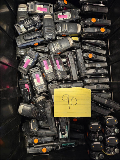 HYTERA TC-320U Radios w/ Accessories, Batteries, Antennas, Chargers (LOT of 90)