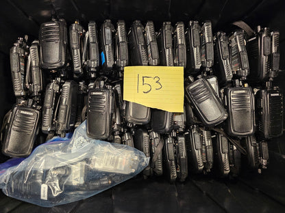 MAXON TS-2416 Radios w/ Accessories, Batteries, Antennas, Chargers (LOT of 153)