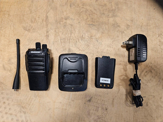 MAXON TS-3416 Radios w/ Accessories, Batteries, Antennas, Chargers (LOT of 215)