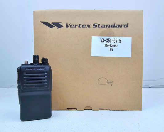 NEW Vertex VX-351-G7-5 VX351-G7-5 UHF 450-520 MHz 16 Channel 5 Watt