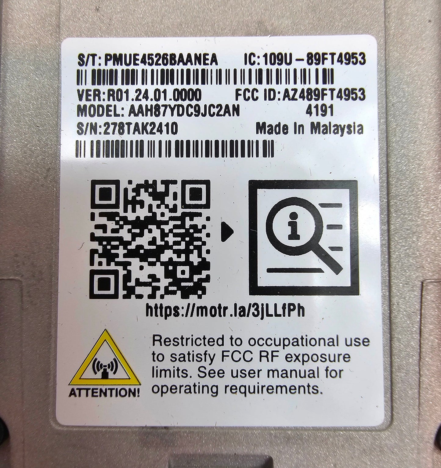 Motorola CP100d UHF 403-480 MHz 16 Channel 4 Watt (Analog Only)