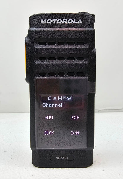 (NEW) Motorola MOTOTRBO SL3500e UHF 403-470 MHz 128 Channel 3 Watt (DMR/Analog)