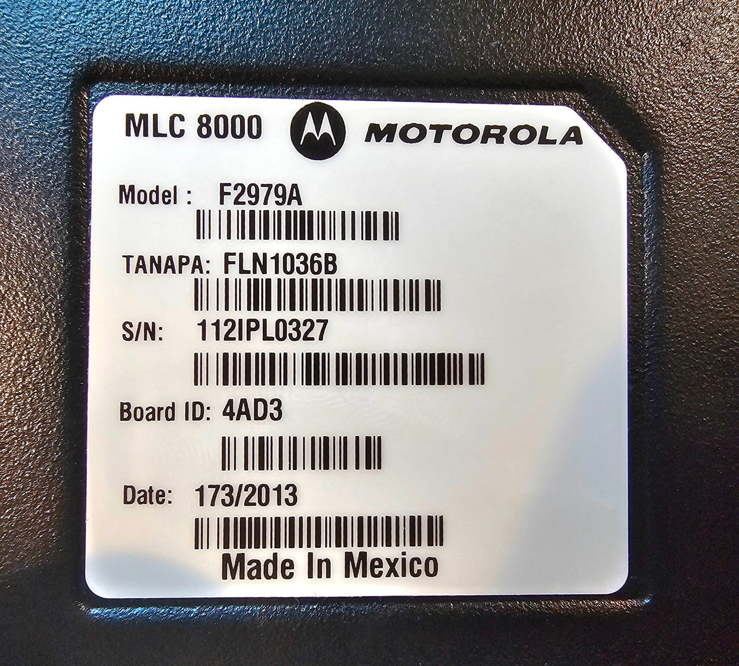 Motorola MLC 8000 Analog Comparator (F2979)
