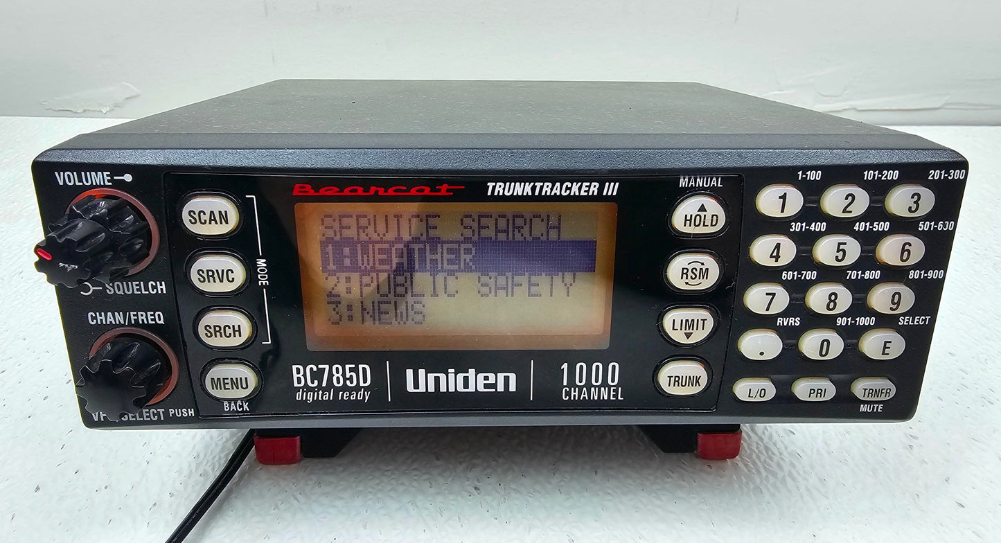 Uniden Bearcat Digital Scanner BC 785D
